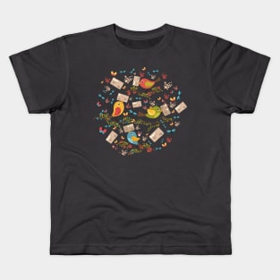 Special Springtime Delivery from Little Birds Kids T-Shirt